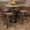 Flash Furniture 24" High Metal Indoor Counter Stool, Gray, PK4 4-ET-31320W-24-GN-R-GG - alternate 1